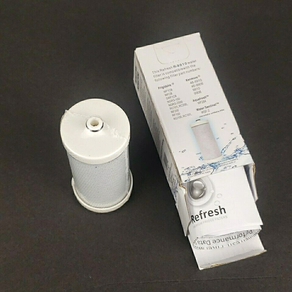 Refresh R-9910 Water Filter Frigidaire Kenmore Aquafresh Water Sentinel