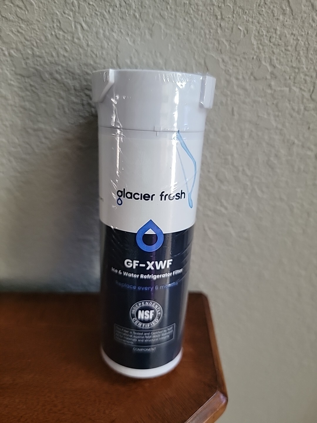 GLACIER FRESH GF-XWF Refrigerator Water Filter for GE New Sealed