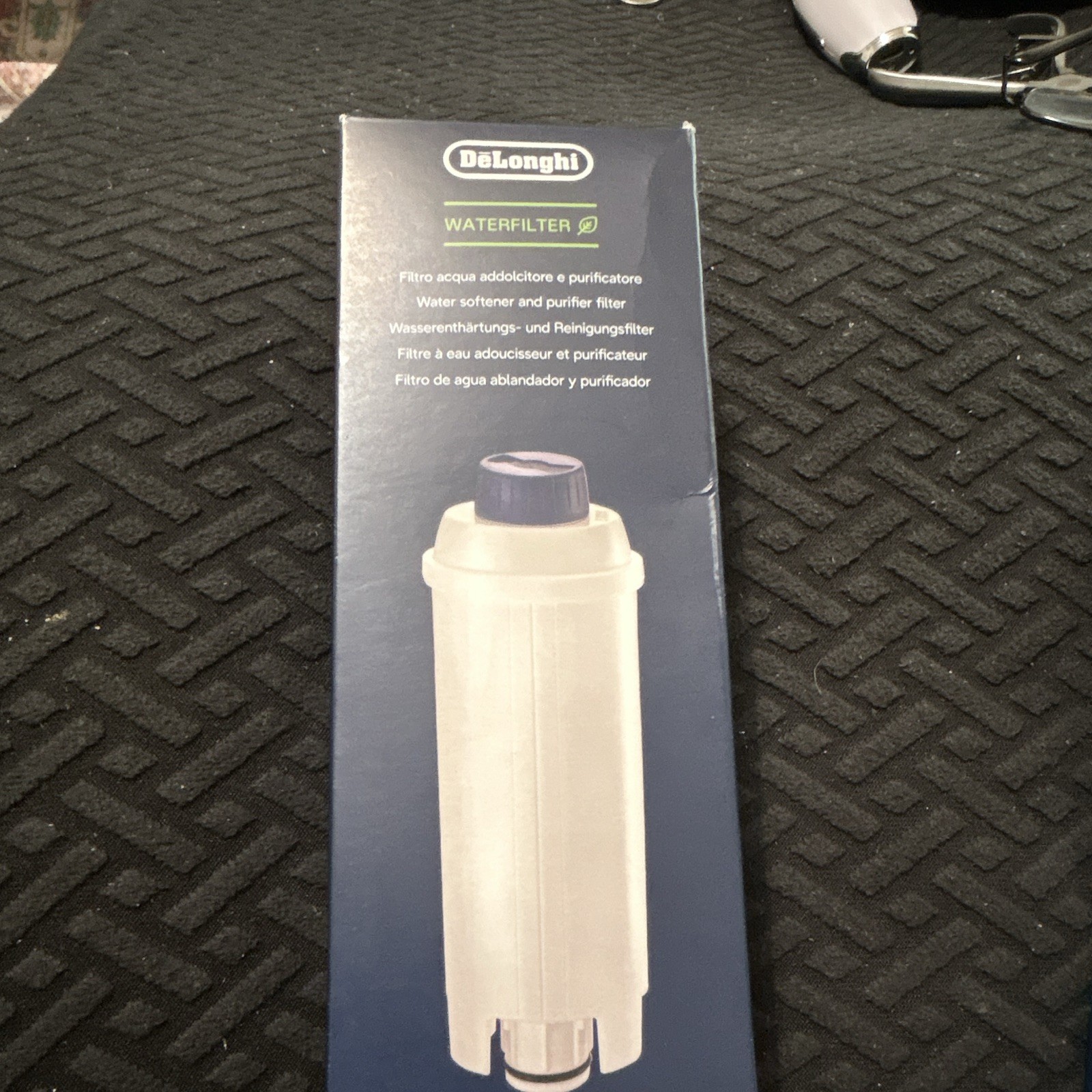 DeLonghi DL SKU:5513292811 Water Filter For Aqua Optima Coconut Carbon