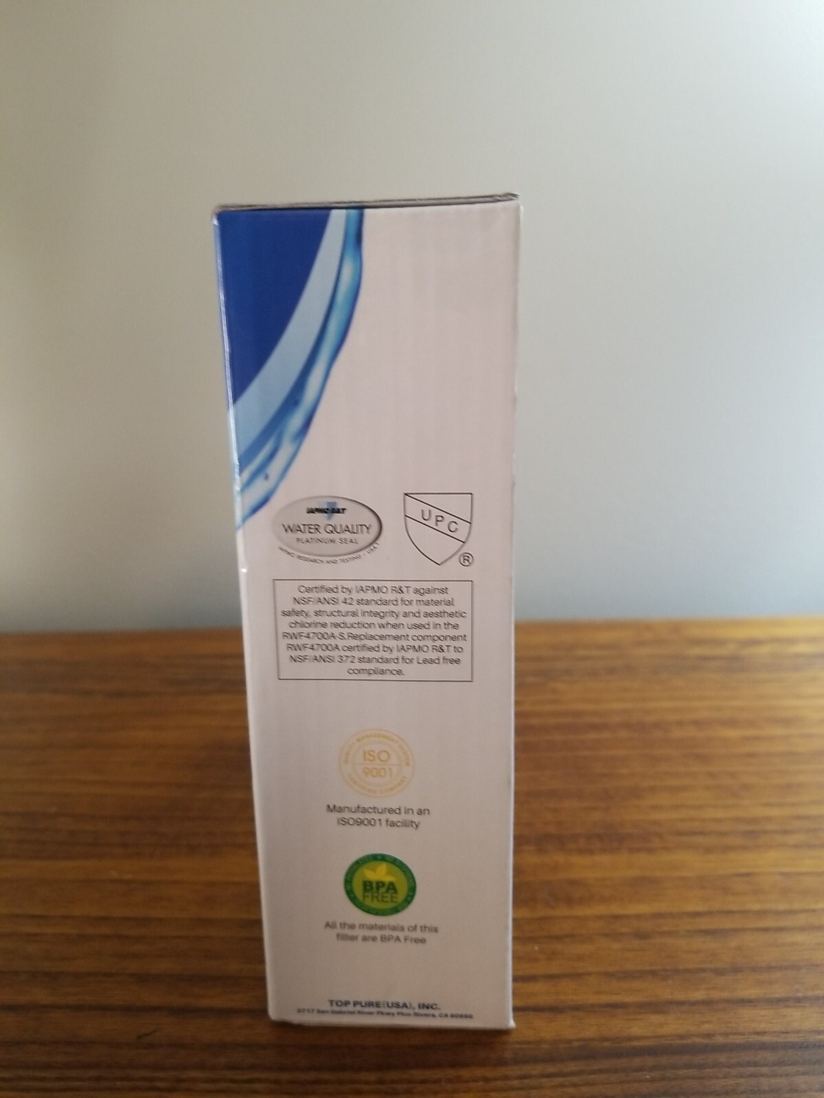 Ice Pure Refrigerator Water Filter RWF4700A New LG Kenmore