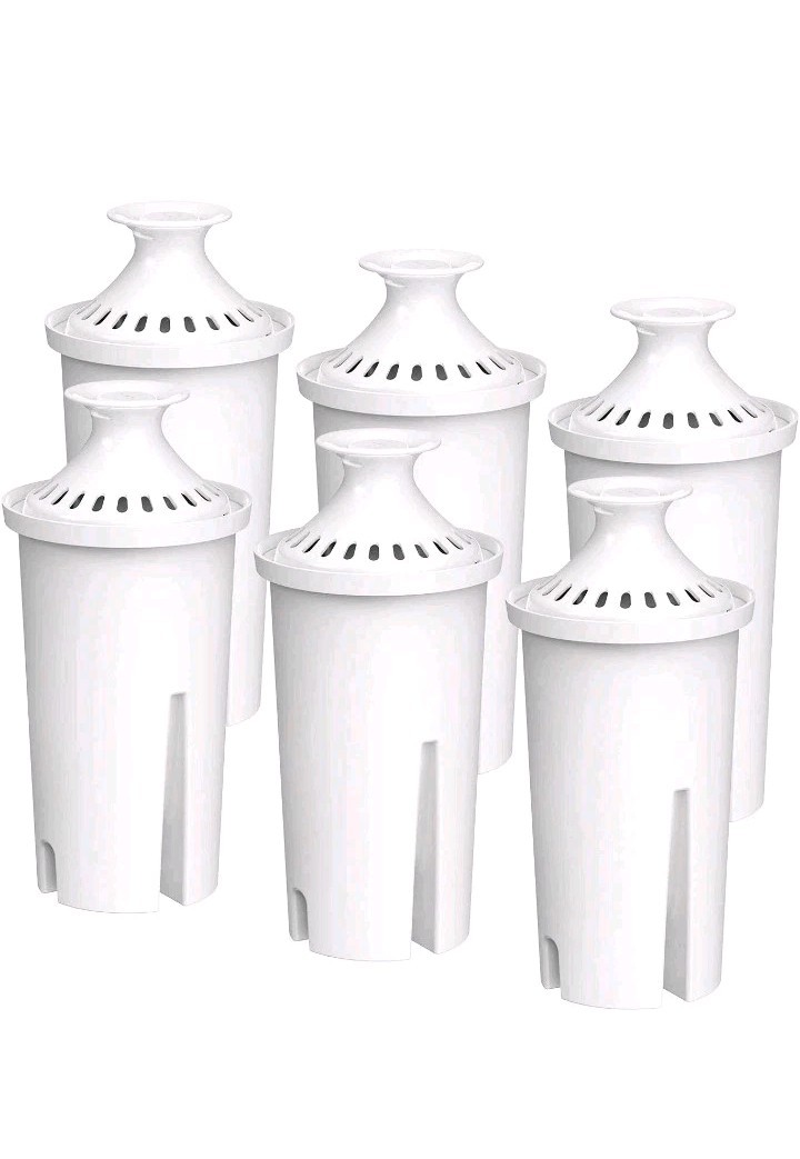 FilterLogic Pitcher Water Filter, Replacement for Brita® Classic (6 packs)