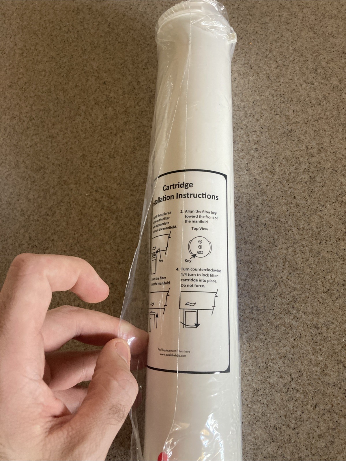 Pure Blue H20 Stage 2 – 1:1 Membrane for 3-Stage Reverse Osmosis Systm 220010543