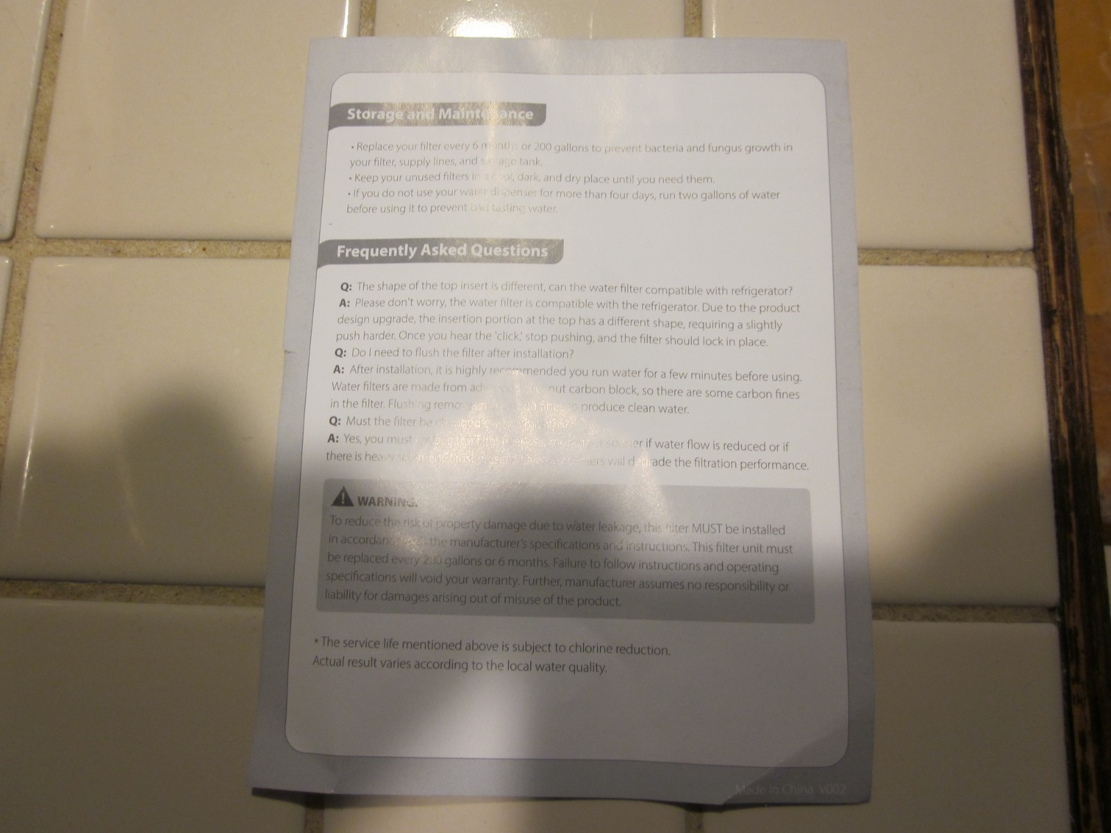 HP005 Frigidaire ULTRAWF, Pure Source Ultra, Kenmore 9999, 46999 46-9999, A0094E
