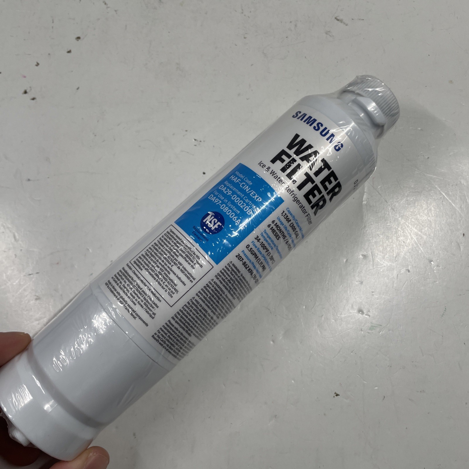 Lot Of 2 Genuine Samsung DA29-00020B HAF-CIN/EXP fridge water filter