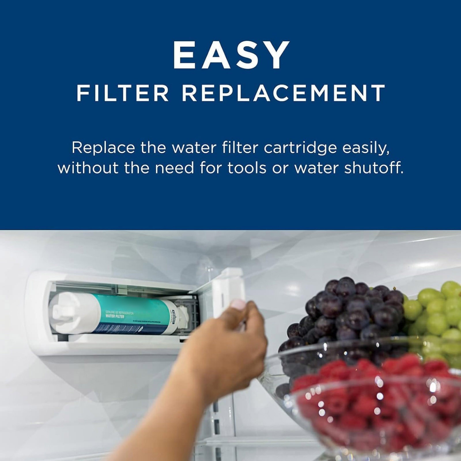 For GE RPWFE Water Filter Replacement Without Chip Activated Carbon Material