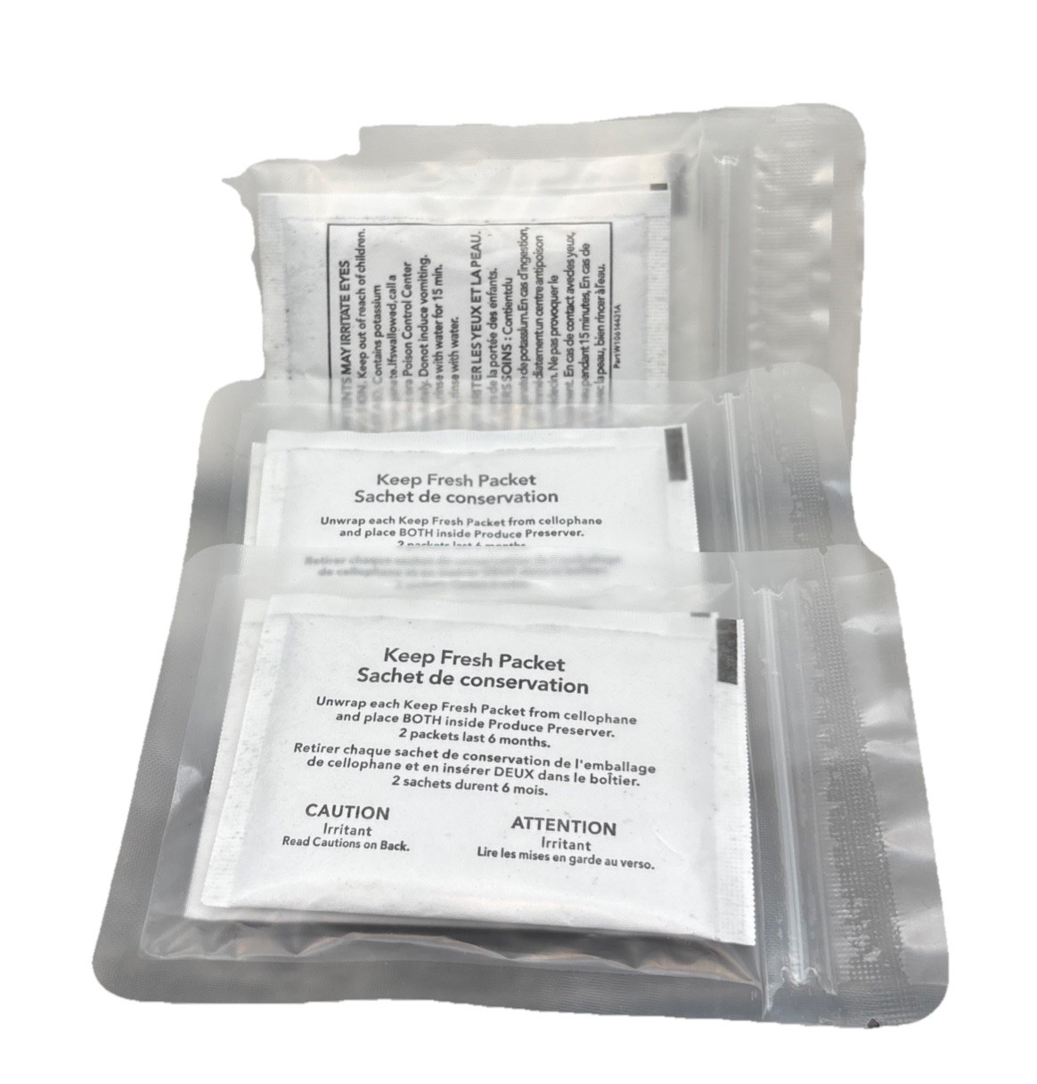 Refrigerator Produce Preserver Replacement, 8 Packets – Four 2-Packs {49}