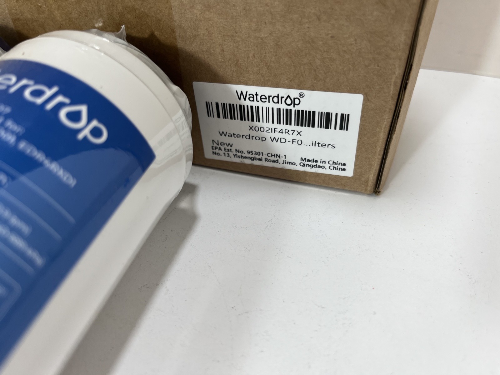 3x WATERDROP WD-F07 Replacement Water Filter 300 gallons/unit – NEW & Sealed