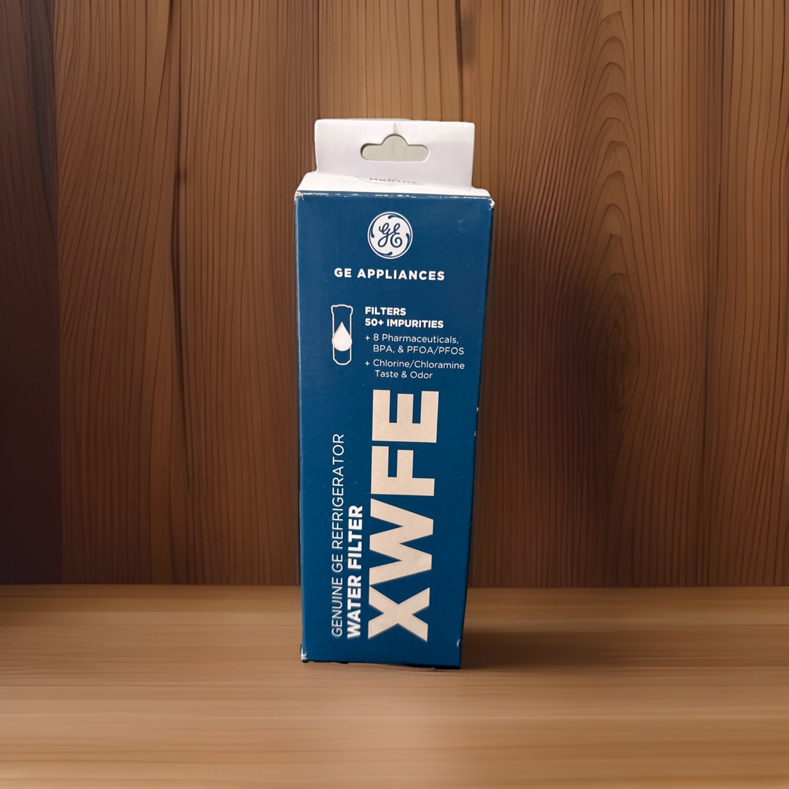 GE XWFE Refrigerator Water Filter Genuine Replacement, New Sealed No Chip