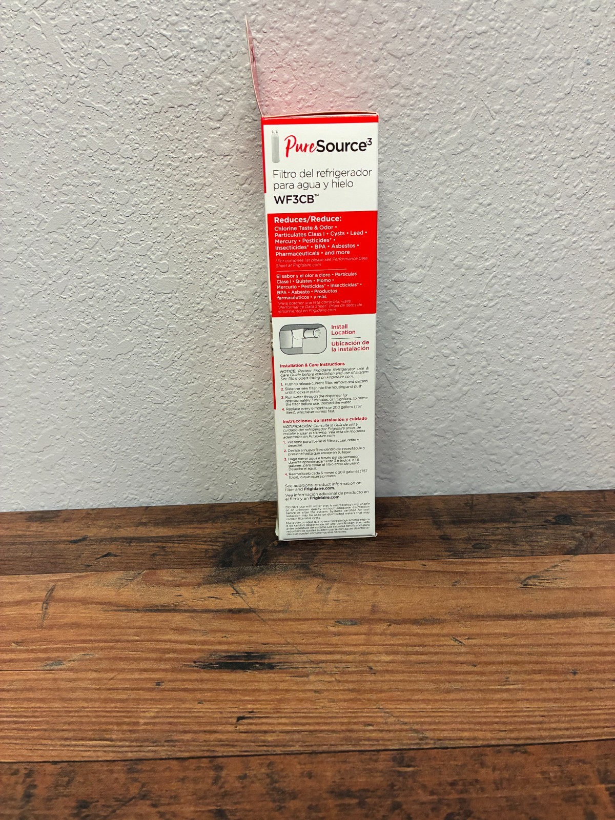 Genuine Frigidaire WF3CB PureSource 3 Refrigerator Water Filter Sealed