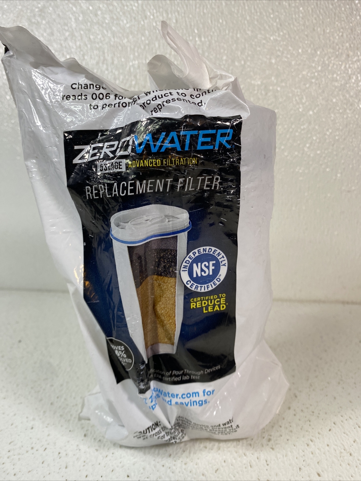 Genuine OEM ZeroWater Replacement Filters ZR-006 2-GEN2BAG-02