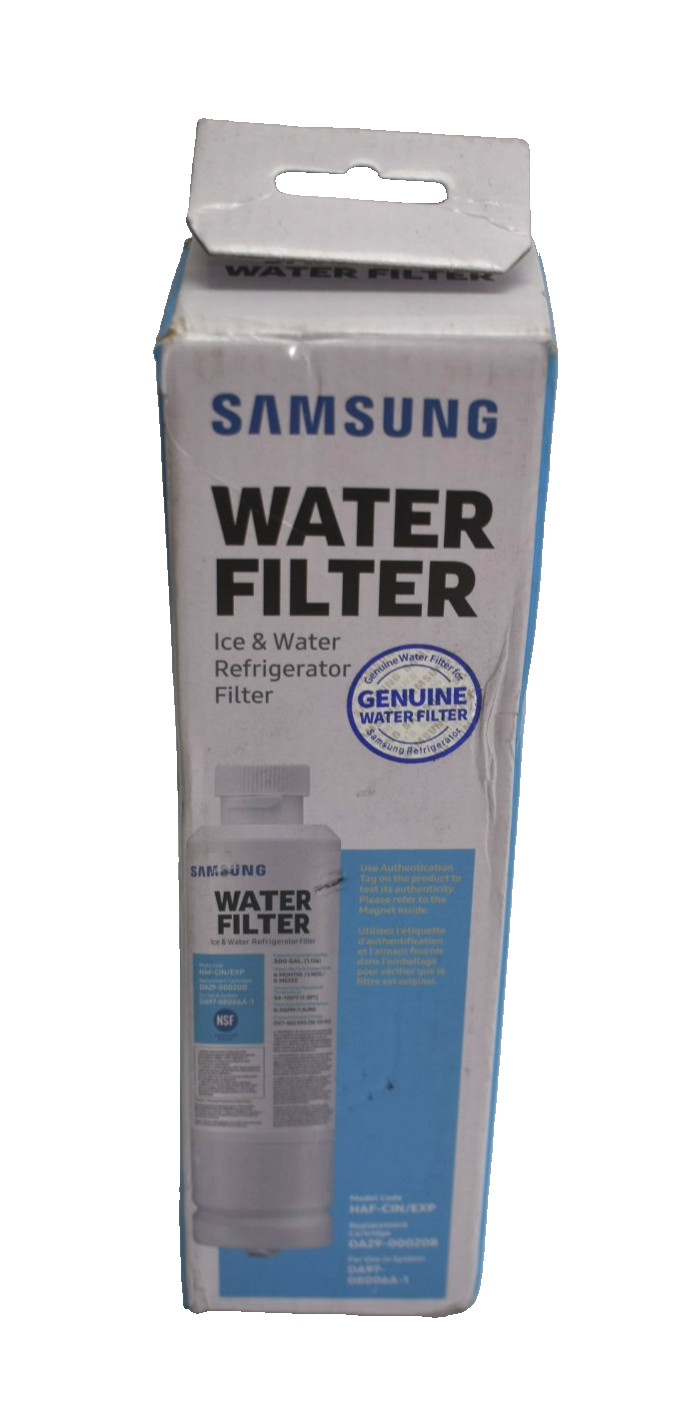 Samsung Ice & Water Refrigerator Filter Cartridge HAF-CIN/EXP DA29-00020B