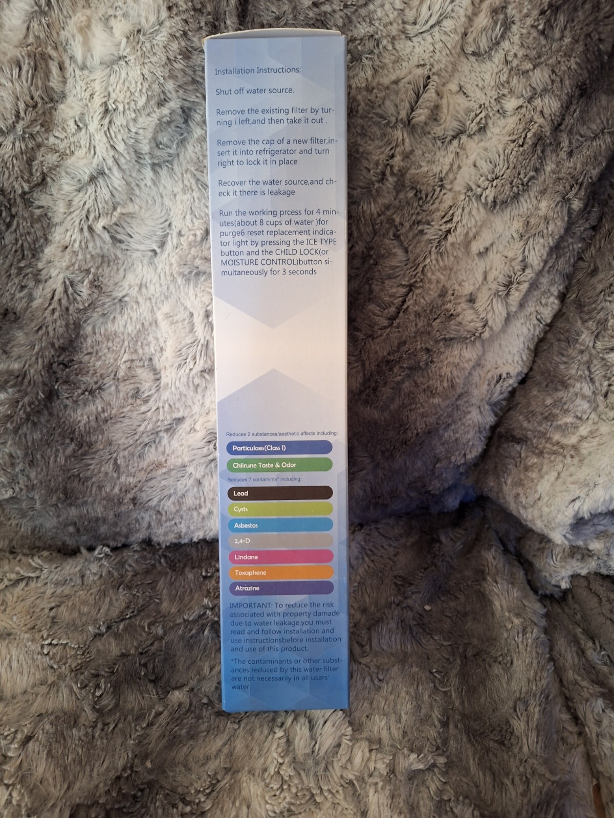 Waten H20 4396841 *4396710 Water Replacement Filter 3 EDR3RXD1 NEW Sealed