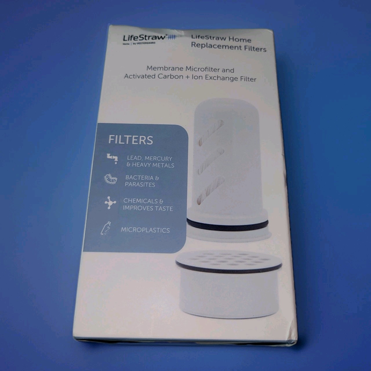 NEW LifeStraw Home Replacement Filter Membrane Microfilter Carbon+Ion Exchange