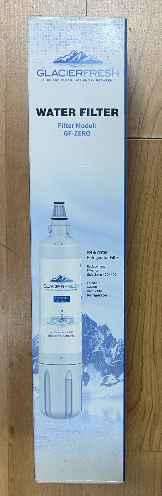 Glacier Fresh GF-Zero Water Filter Replacement for Sub-Zero 4204490