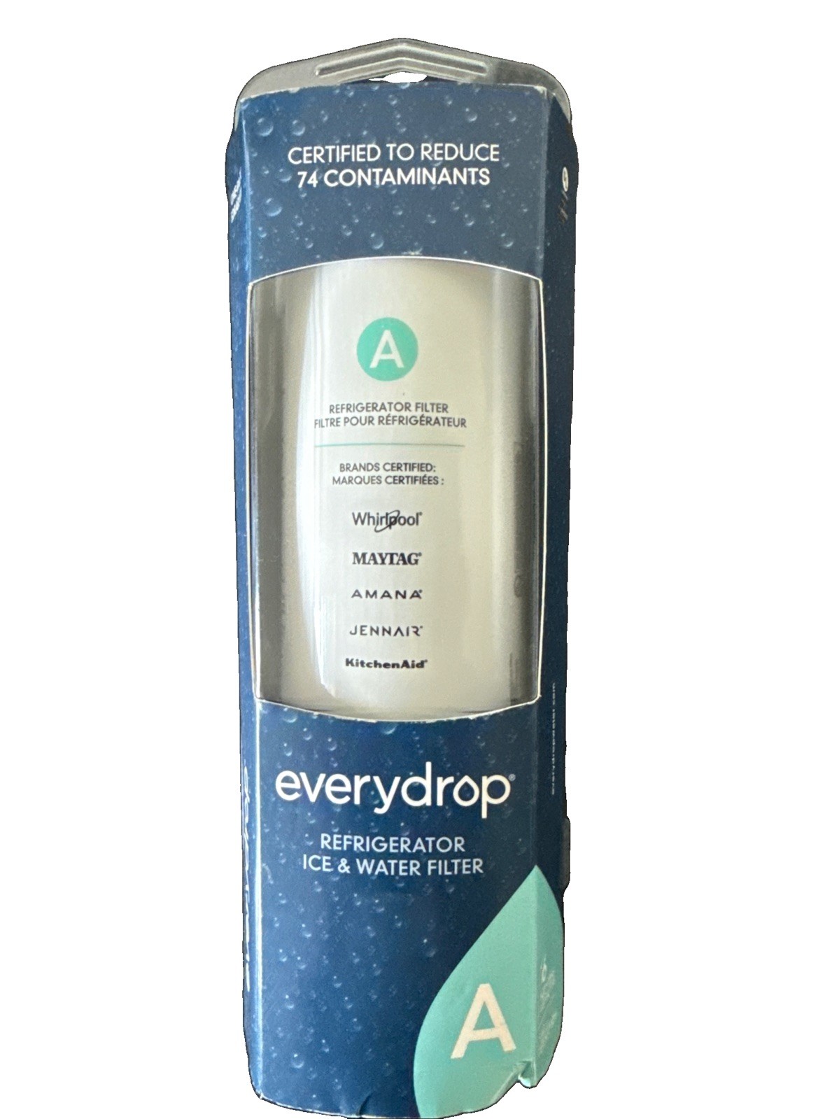 Everydrop A Water Filter Replacement Whirlpool Maytag Kitchen Aid Amana EDRARXD1