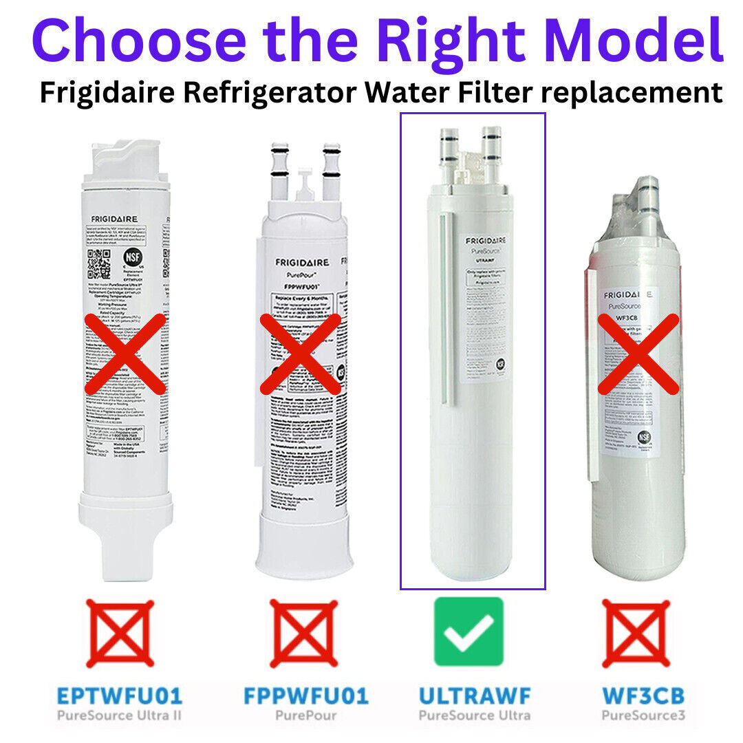 3Packs Of Frigidaire ULTRAWF Pure Source Ultra Water Filter White NEW