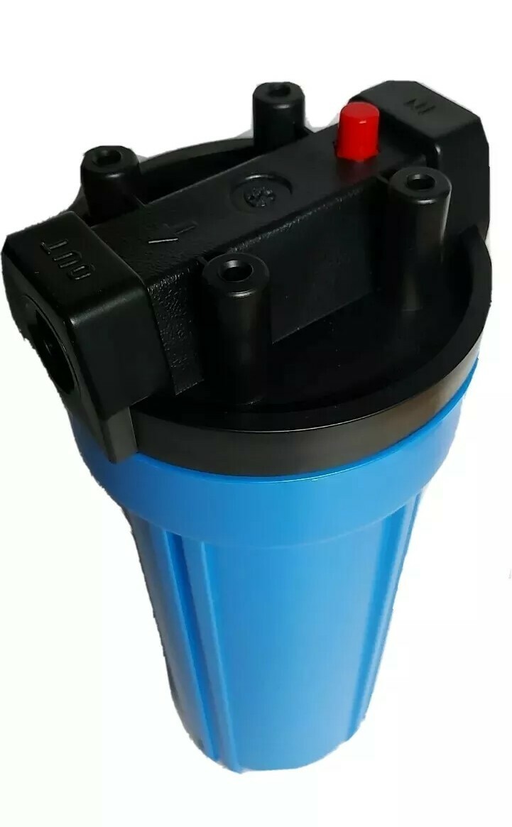 FOXTAIL 10 in. Whole House System Water Filter Kit 3/4″ Outlet & 3/4″ Inlet