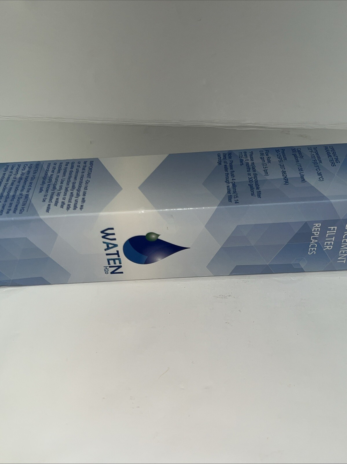 Waten H20 Replacement Filter #4396841/43968710