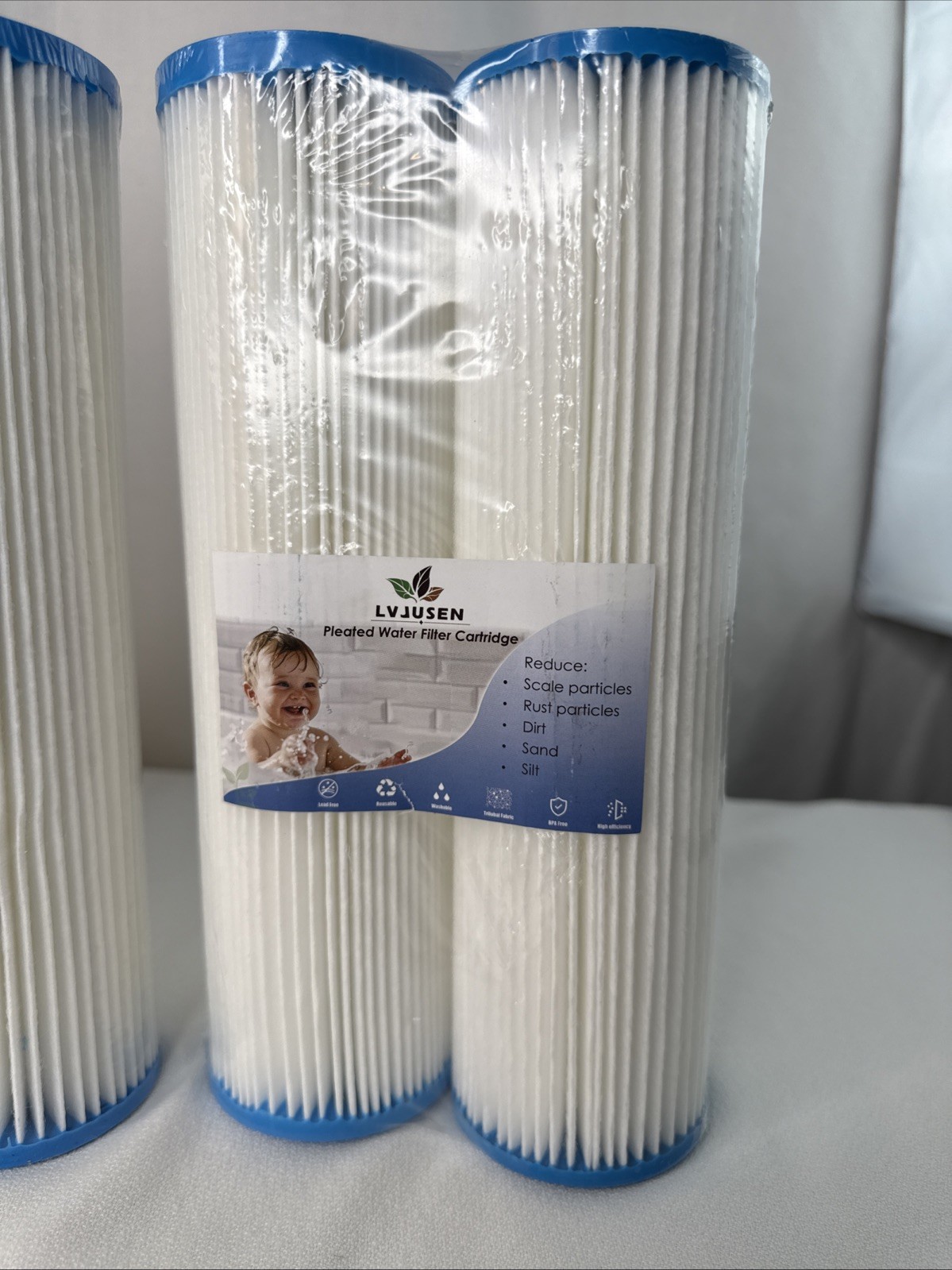 6 20 Micron Sediment Water Filter 10 x 2.5 inch for WFPFC3002/ WHKF-WHPL/ W50PE