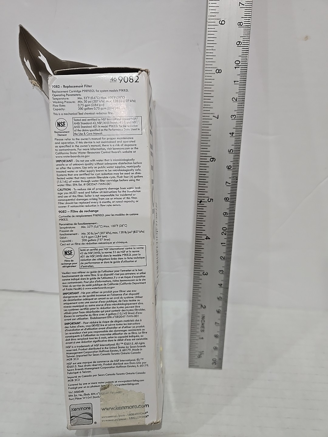 Kenmore 9082 Replacement Refrigerator Filter Sealed in New Box OEM