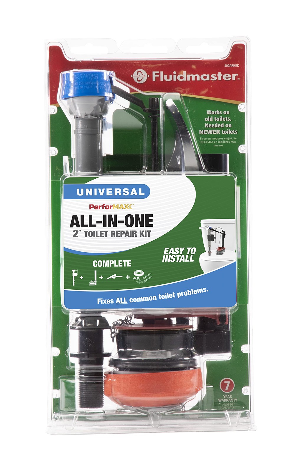 Fluidmaster 400ARHRKP10 PerforMAX Universal High Performance All in One Repai…
