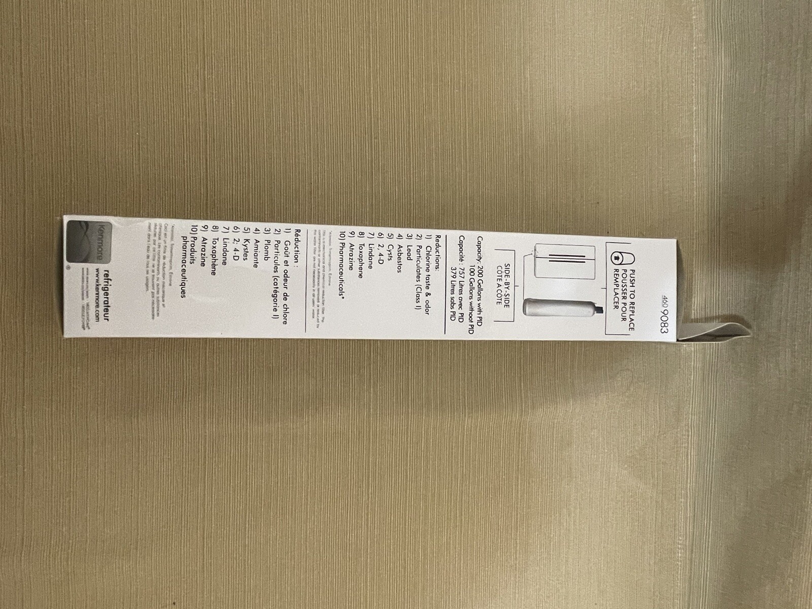 Genuine Kenmore 460-9083  4609030 Replacement Refrigerator Water Filter Sealed