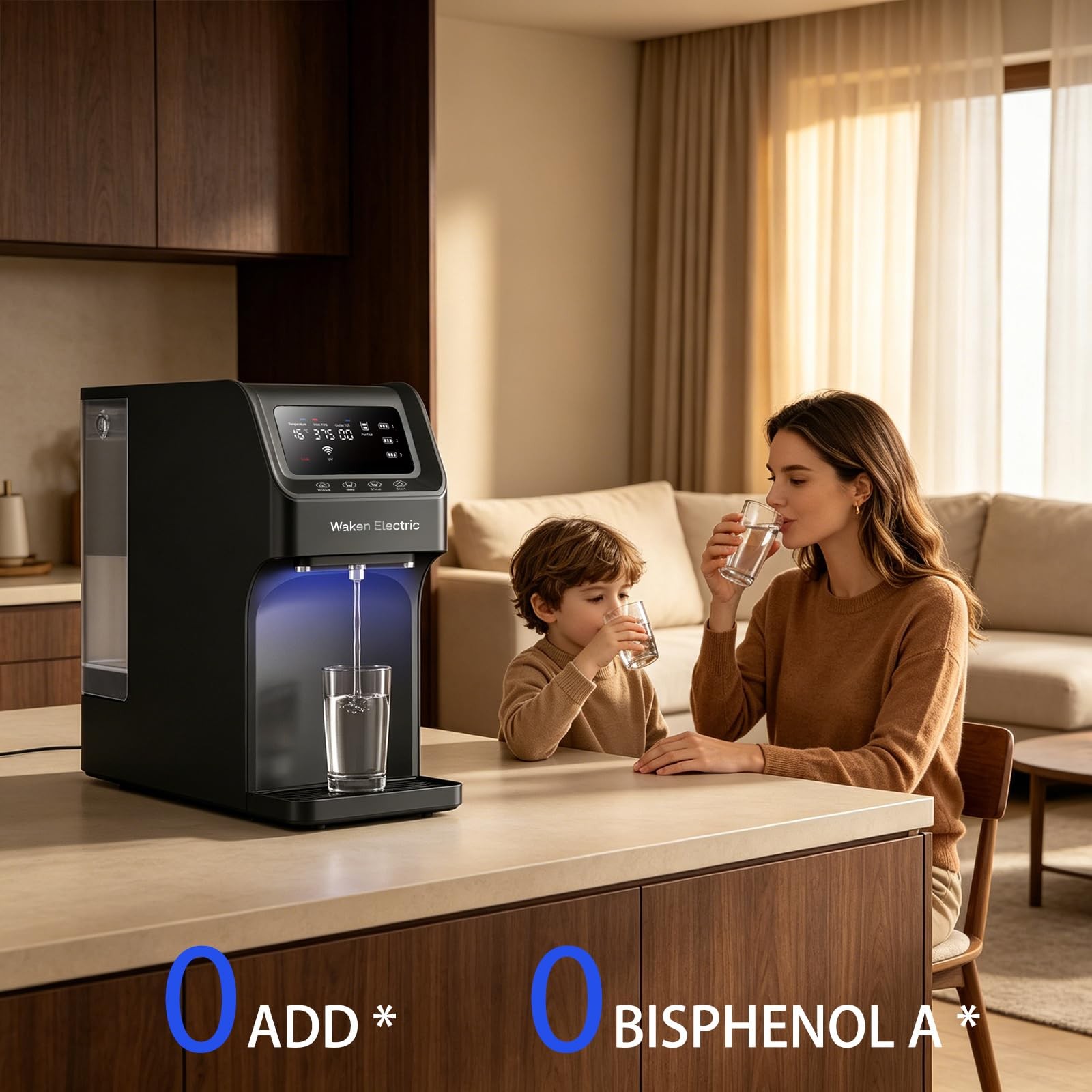 UV Countertop RO Water Filter, NSF/ANSI 58&61 Certified, 8 Stage Filter, TDS …