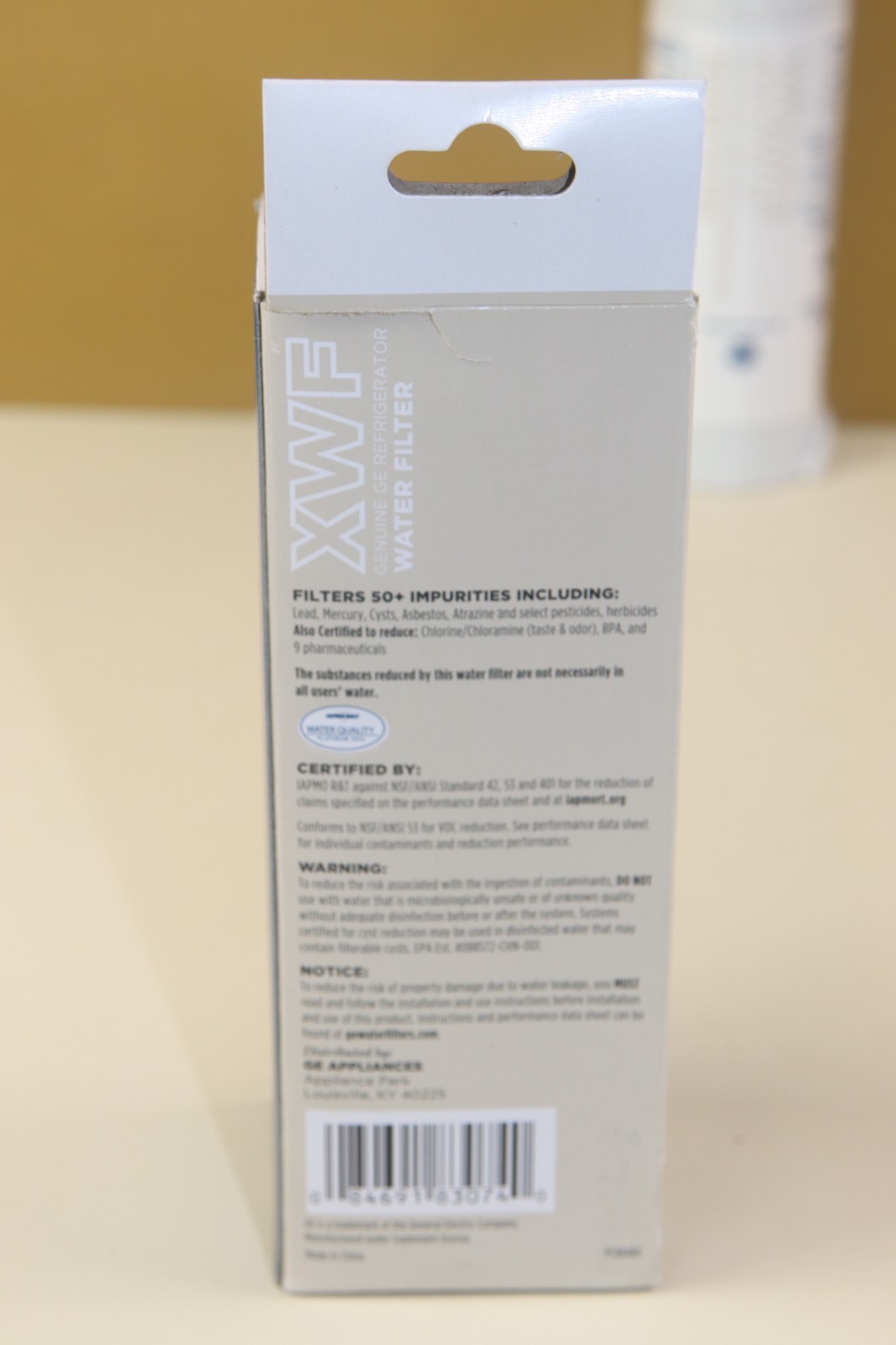 GE XWF Refrigerator Water Filter Genuie NEW