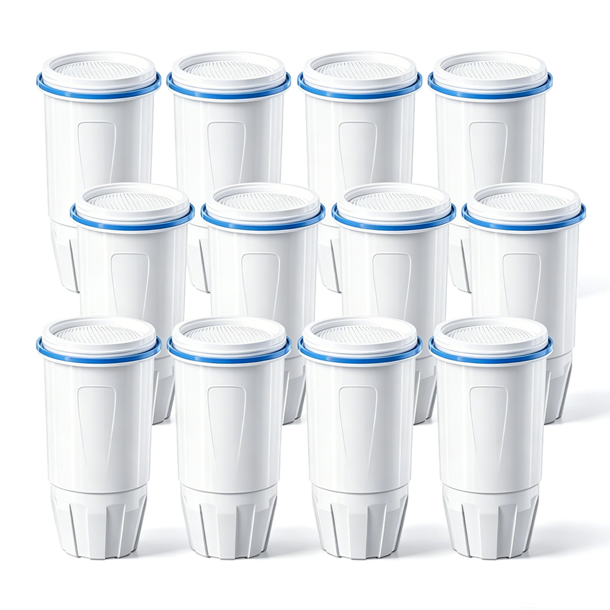 12-Pack Zero Water Filter Replacement 5-Stage, Fit ZR-001 ZR-004 ZR-017 Pitcher