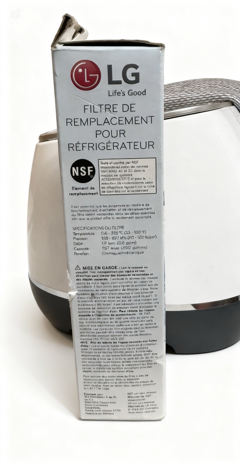 LG LT700P Refrigerator Replacement Water Filter ADQ36006101 New in Box NIB
