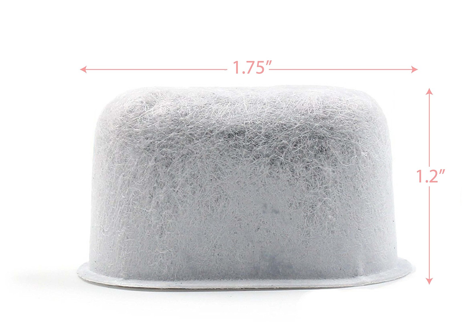 Nispira Charcoal Water Filter Replacement Compatible With 3 Count (Pack of 1)