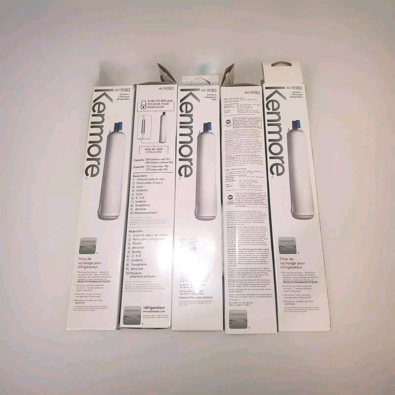 Kenmore 460-9083 OEM Replacement Refrigerator Water Filter 5 PACK NEW & SEALED