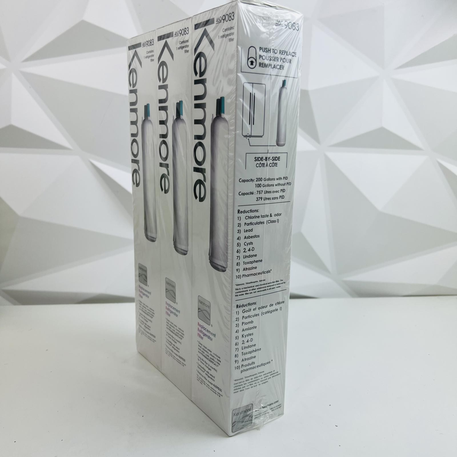 Kenmore 9083 Refrigerator Water Filter – 3 Pack – Genuine OEM Replacement