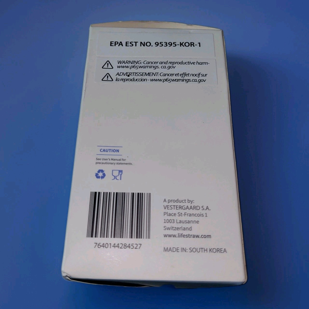 NEW LifeStraw Home Replacement Filter Membrane Microfilter Carbon+Ion Exchange