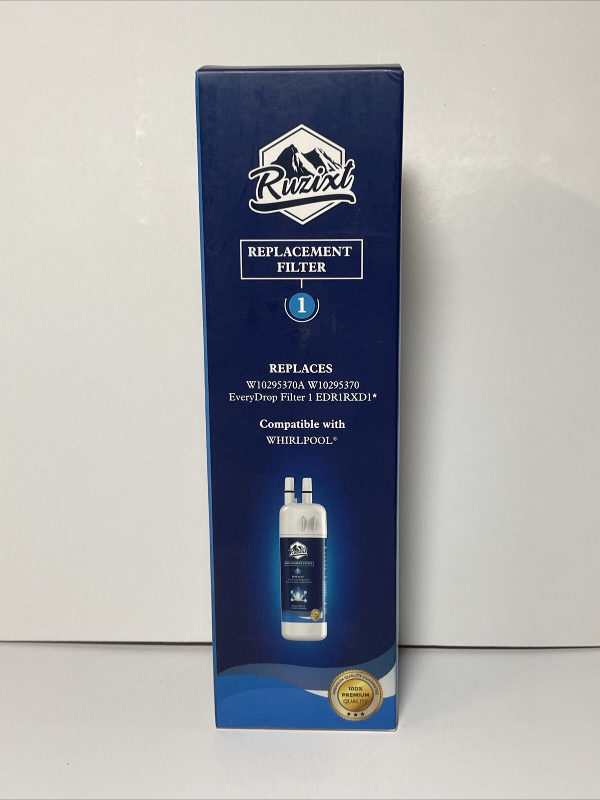 W10295370A EDR1RXD1 Filter Ruzixt Refrigerator Ice Replacement ONE PIECE Sealed