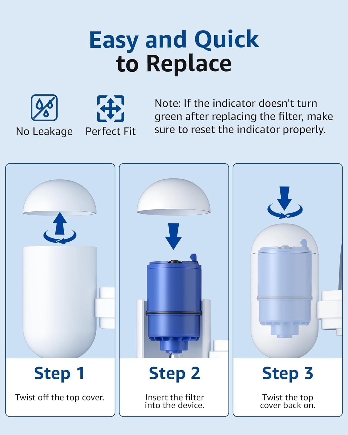708A Faucet Replacement Filter, Compatible with All PUR PLUS Water Filter, PU…