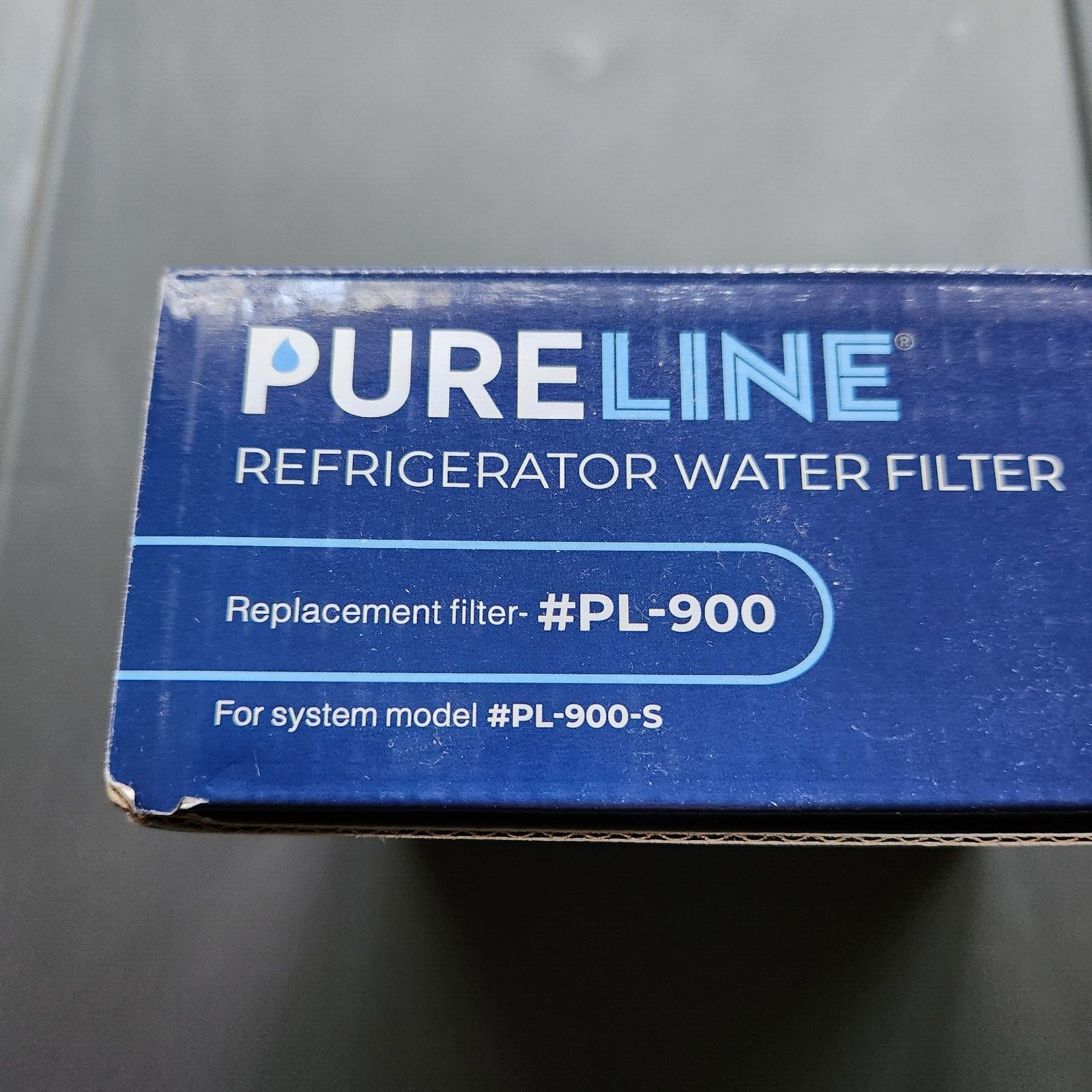 2 Pack PureLine Refrigerator Water Filter #PL-900 For #PL-900-S Replaces GE MSWF