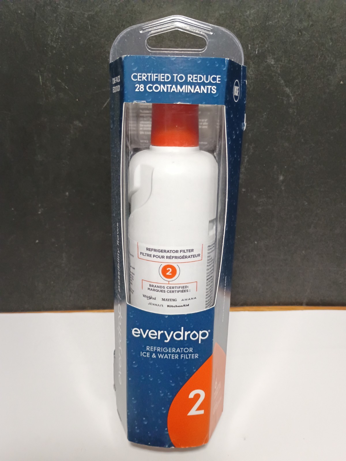 Ice and Water Refrigerator Filter 2 EDR2RXD1 – Sealed