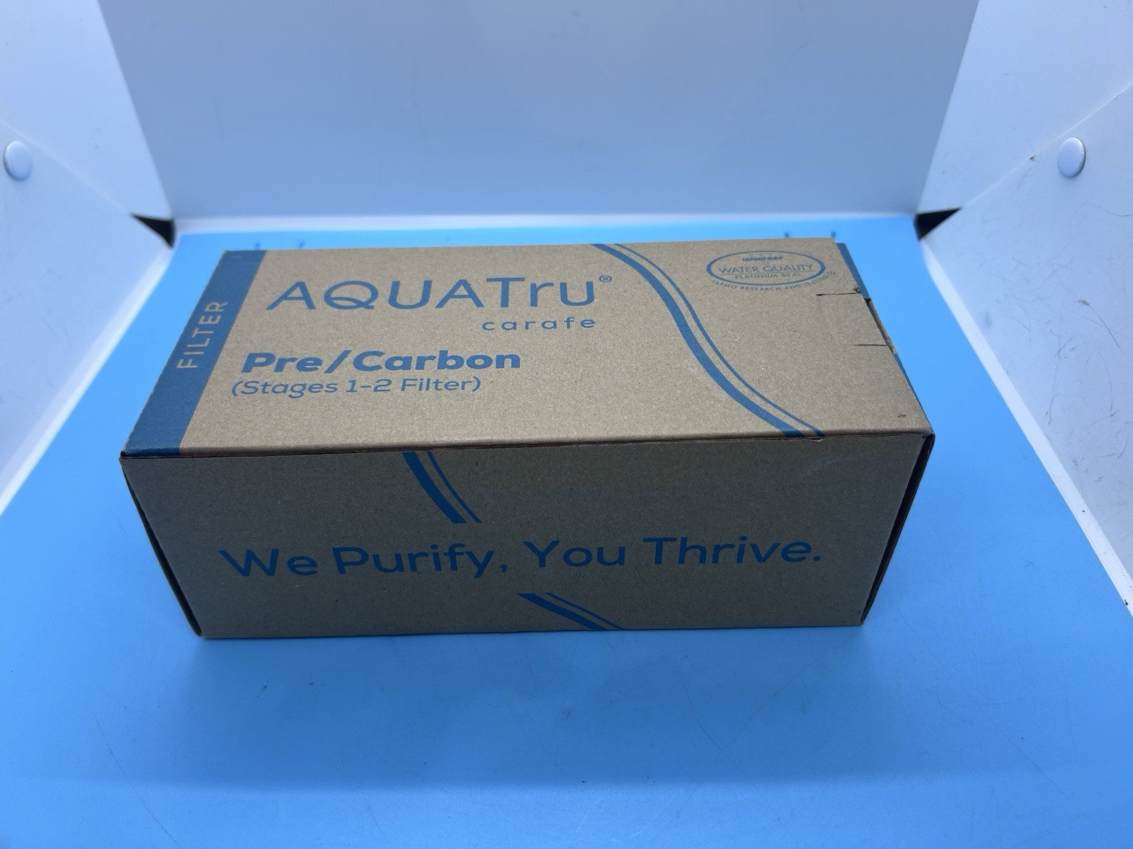 New (Sealed) Genuine AquaTru Carafe AT100 2 Stage Pre/Carbon Filter