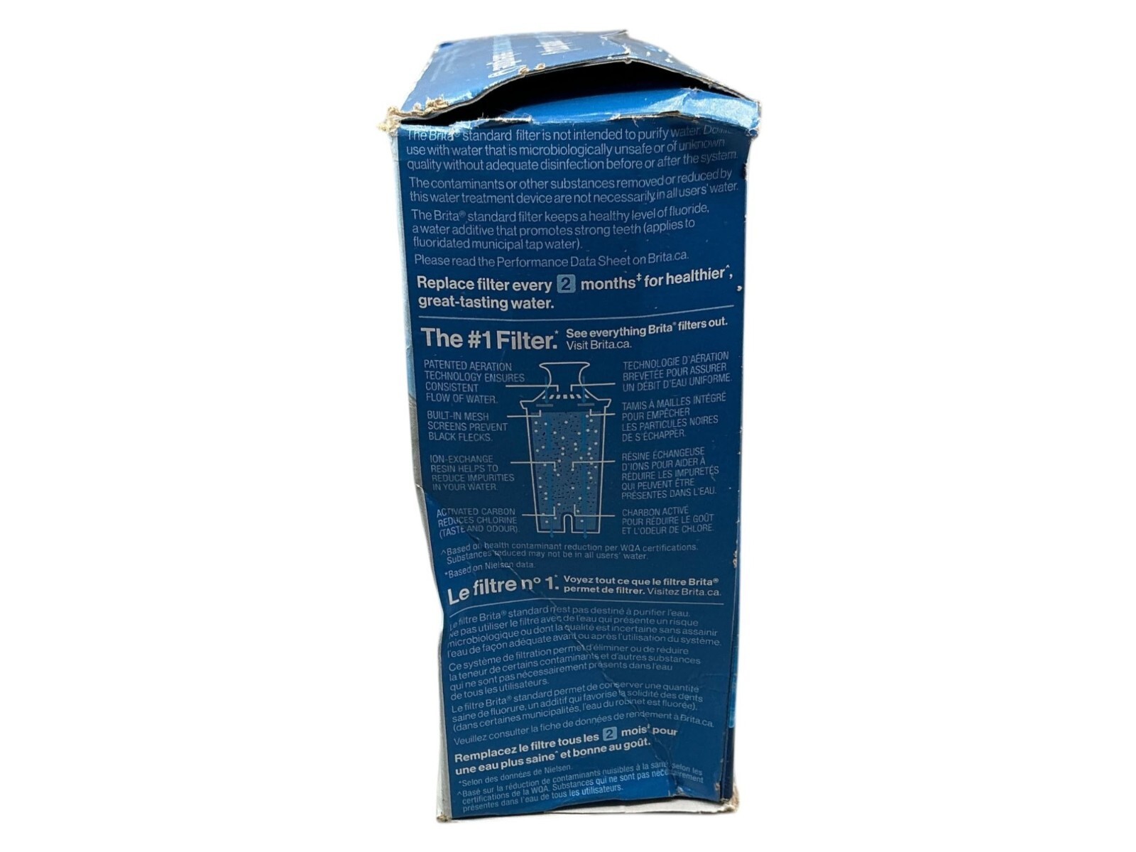 Brita Replacement Water Filters 3-Pack Reduces Chlorine Taste Lasts 2 months