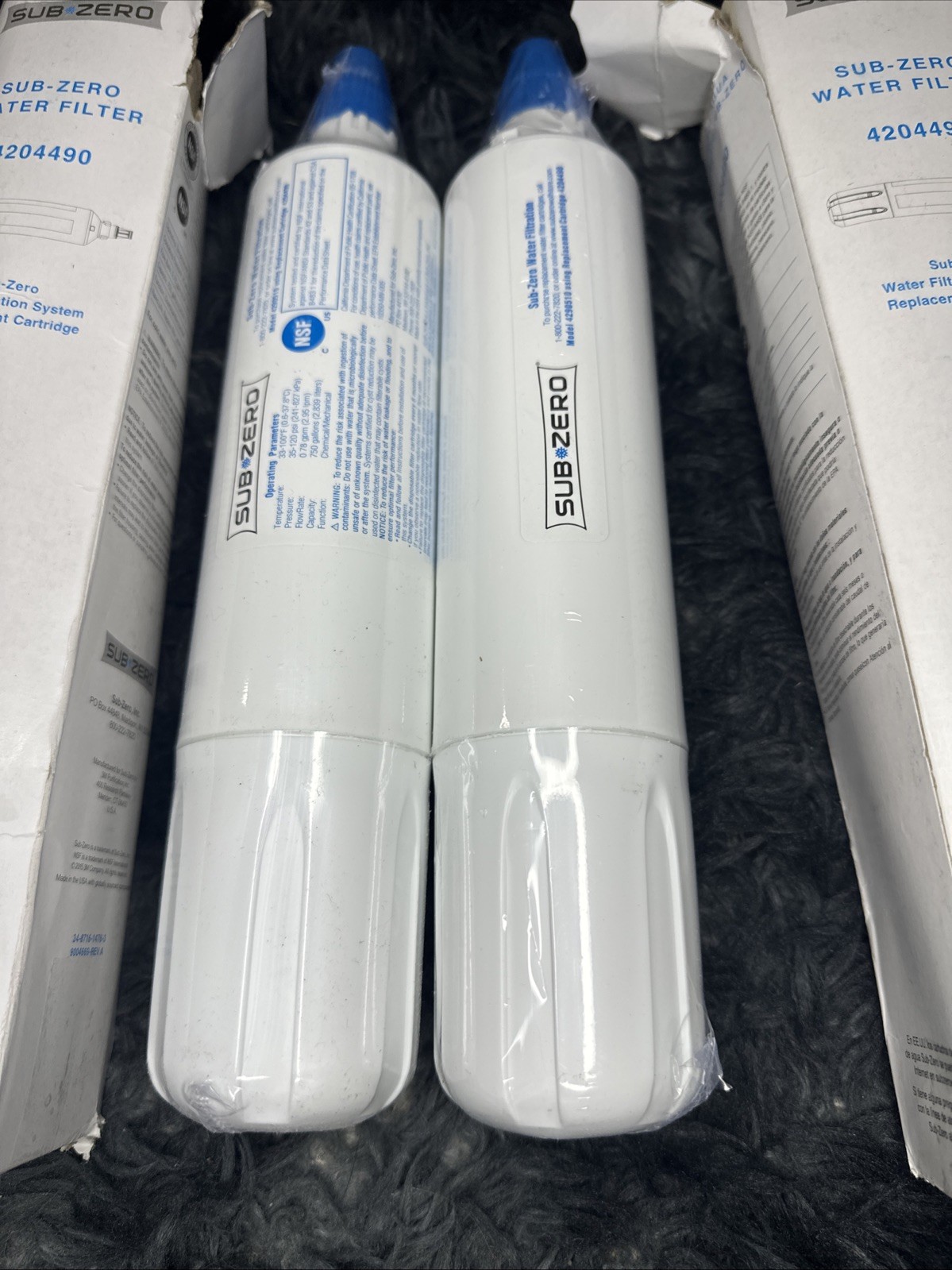 Sub-Zero 4204490 Refrigerator Water Filter 2 Pack