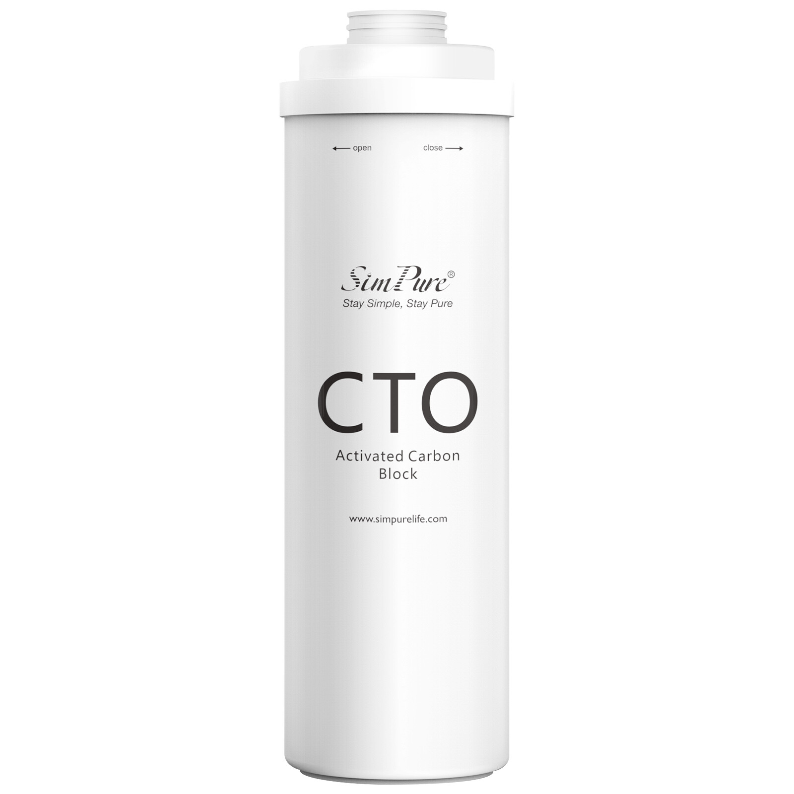 7 Pack PP CTO RO T33 Water Filter Replacement For SimPure T1-400 UV RO System