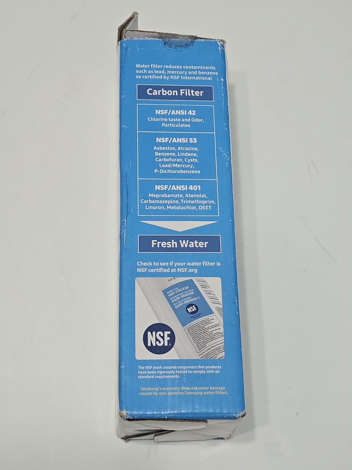 Genuine Samsung DA29-00020B HAF-CIN/EXP-REFRIGERATOR Water Filter “Authentic”