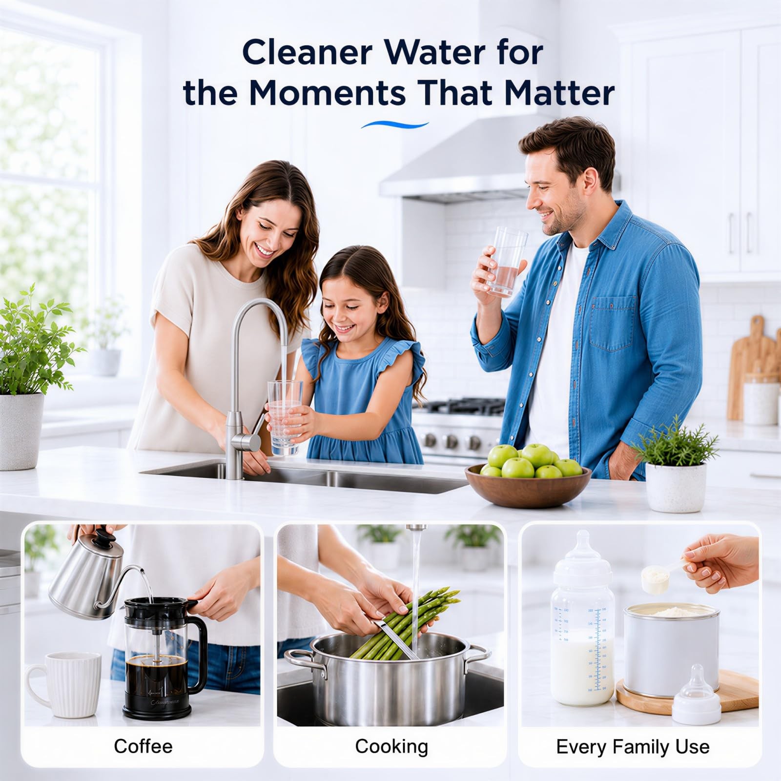 ANGEL X2 Tankless RO System 700GPD, NSF, 99% PFAS Removal, Under Sink w/ Faucet