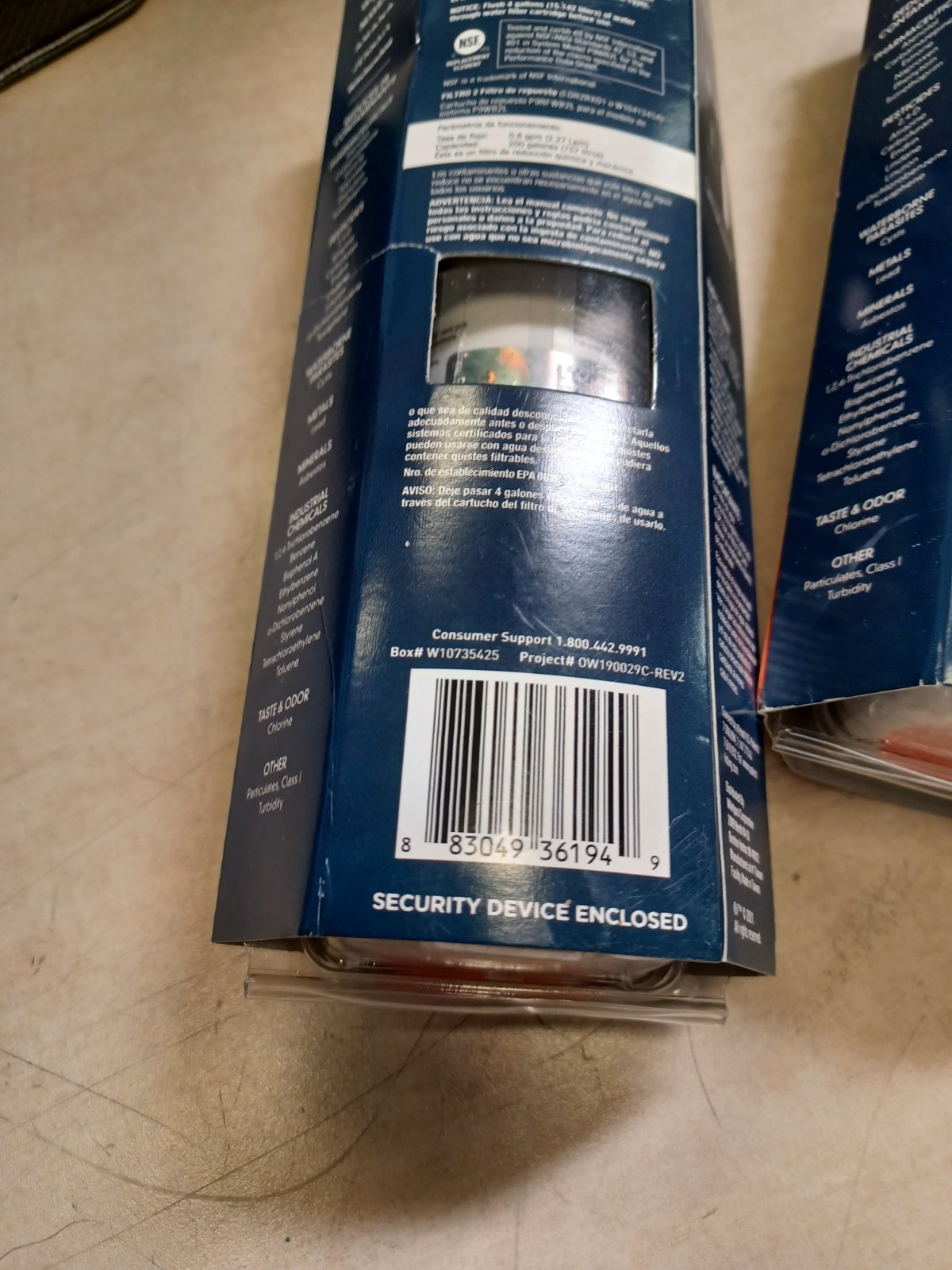Lot of 2 – EveryDrop Filter 2 Ice & Water Refrigerator Filter ΕDR2RXD1