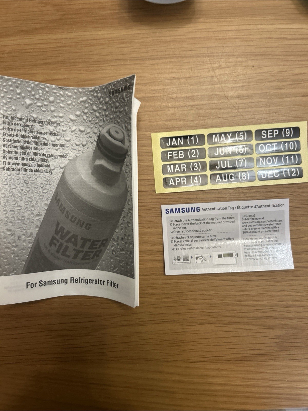 1 PACK Genuine New Samsung DA29-00020B HAF-CIN/EXP Refrigerator Water Filter