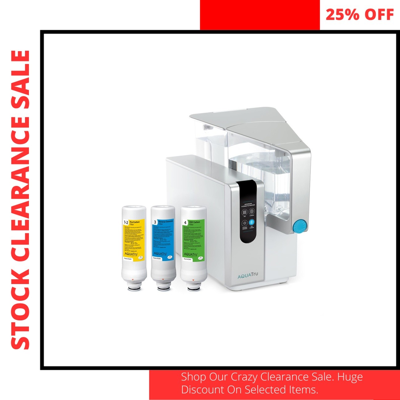 AquaTru Classic Countertop Water Purifier RO System