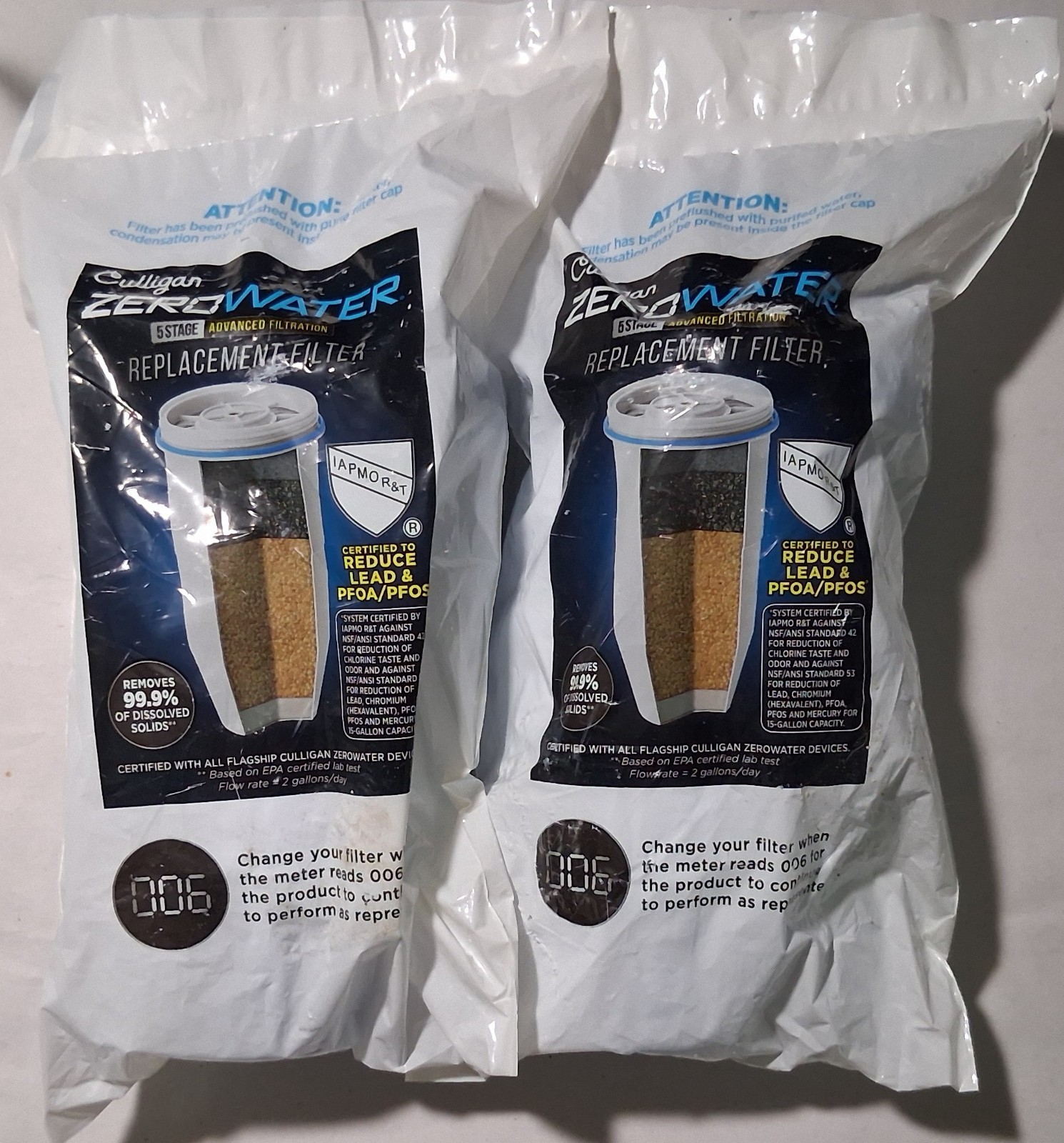 Culligan ZeroWater Filter Replacement, 2 CT