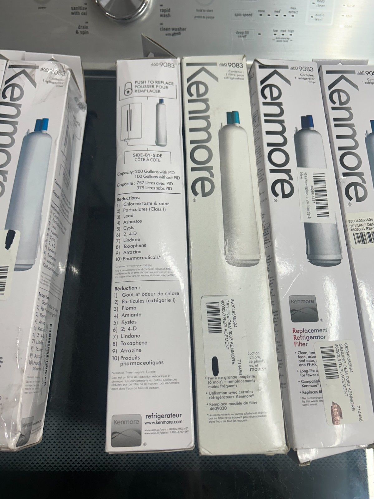 10-pack lot GENUINE OEM Kenmore 46-9083 Replacement Refrigerator Water Filter