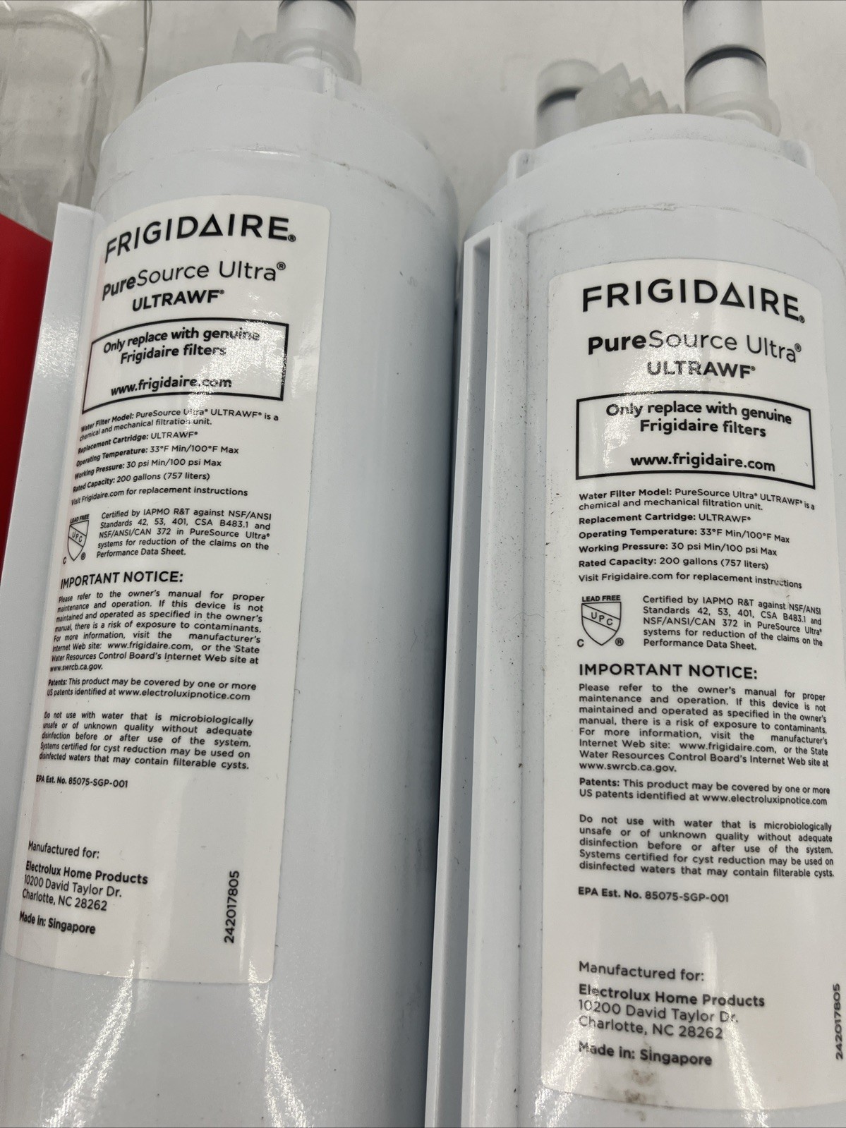 3 Pack For PureSource Ultra ULTRAWF Refrigerator Replacement Water & Ice Filter